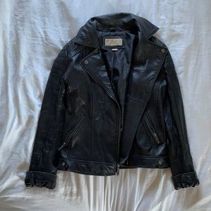 Michael Kors genuine leather jacket